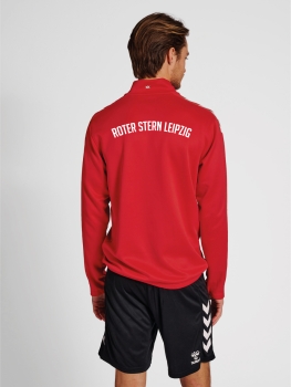 Half Zip Top RSL - Hummel Core XK - Rot